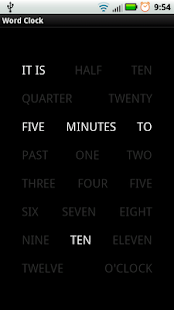 Lastest Word Clock APK