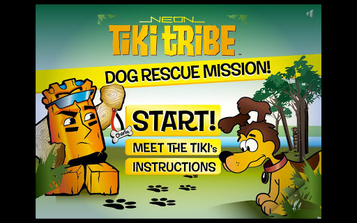 Neon Tiki Tribe Dog FREE