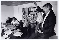 Het campagneteam van de Partij van de Arbeid