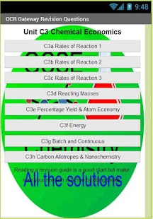 OCR GCSE Chemistry C3 Revision Screenshots 3