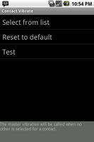 Anteprima screenshot di Contact Vibrate APK #5