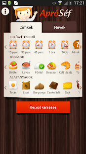 Free ApróSéf receptek APK for Android