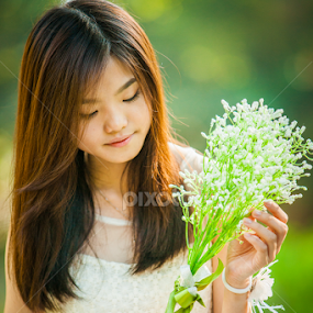 with Wing by Loke Inkid - People Portraits of Women