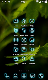 How to install Neon CyanPD - Icon Pack lastet apk for bluestacks