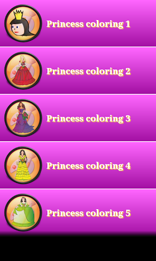 Princess Coloring