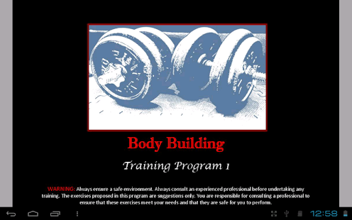 Free Bodybuilding App