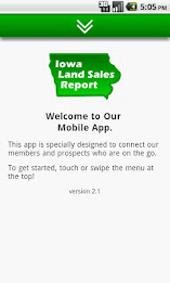 Iowa Land Sales Report poster 1