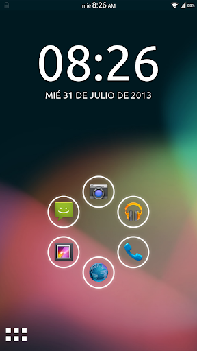 Theme ICS JB - Smart Launcher