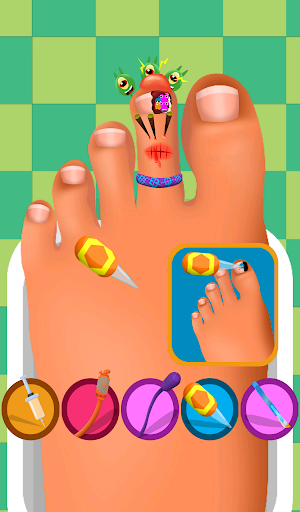 【免費休閒App】Feet Nails Doctor-APP點子