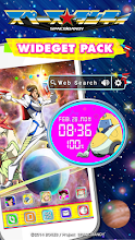 スペースダンディ 時計・電池機能付き♪無料ウィジェット APK Download for Android