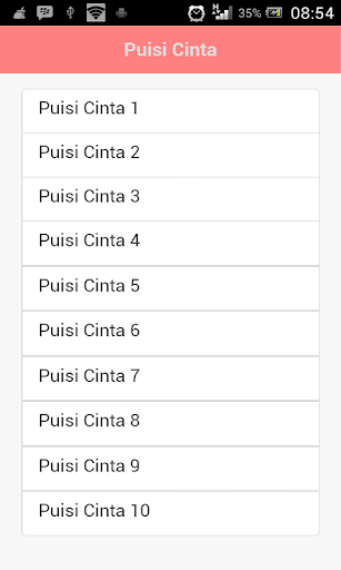 Puisi Cinta