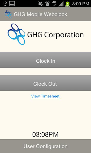 GHG Mobile Webclock