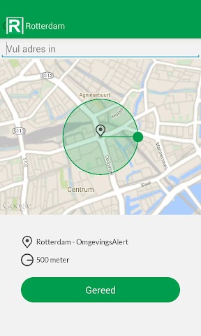 Screenshot 1 Rotterdam - OmgevingsAlert