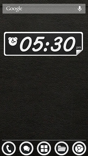 Curl Clock UCCW Skin