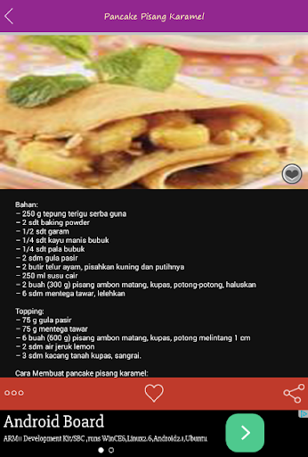 【免費書籍App】Resep Pancake-APP點子