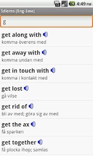 English-Swedish Idioms Screenshots 1