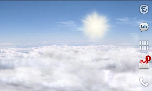 Fond d'écran animé Ciel bleu - screenshot thumbnail