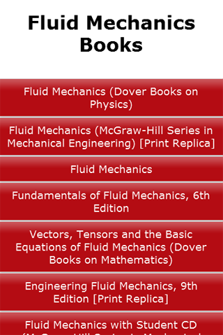 Fluid Mechanics Books
