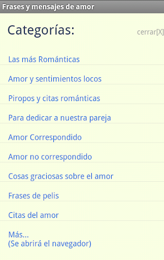 Frases y mensajes de amor