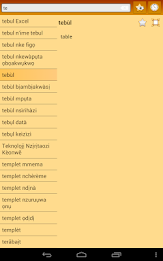 English Igbo dictionary poster 9