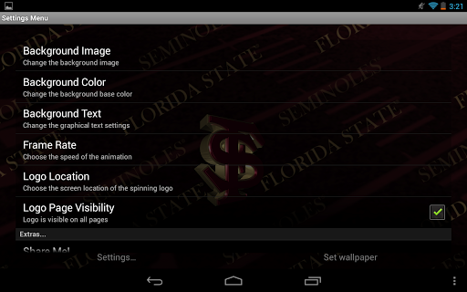 【免費個人化App】Florida State Live WallpaperHD-APP點子