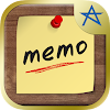 Rakumemo ~ easy travel & simple sticky style Notepad app -