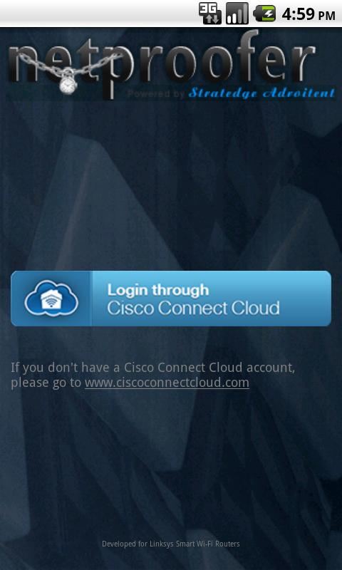 netproofer Screen 1