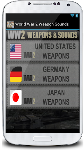 【免費娛樂App】World War 2 Weapon Sounds-APP點子