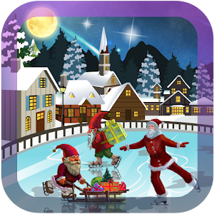 Skating New Year wallpaper 1.1