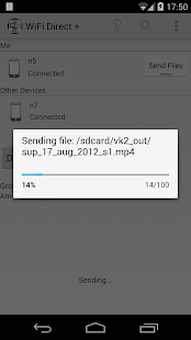 WiFi Direct + Screenshot