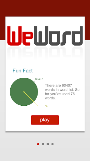 WeWord is a word puzzle