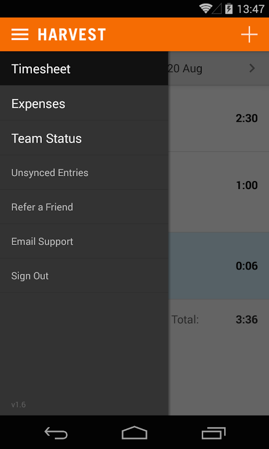 Harvest Time Tracker Android Apps on Google Play