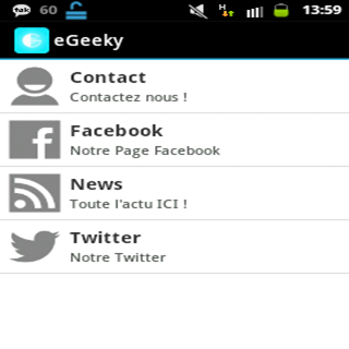 eGeeky for Mobile Tablets