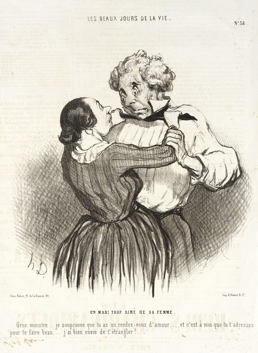 Un Mari Trop Aimé De Sa Femme Honoré Daumier Google