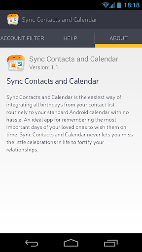 【免費社交App】Sync Contacts & Calendar-APP點子