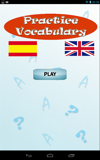 Practice vocabulary ENG-SPA