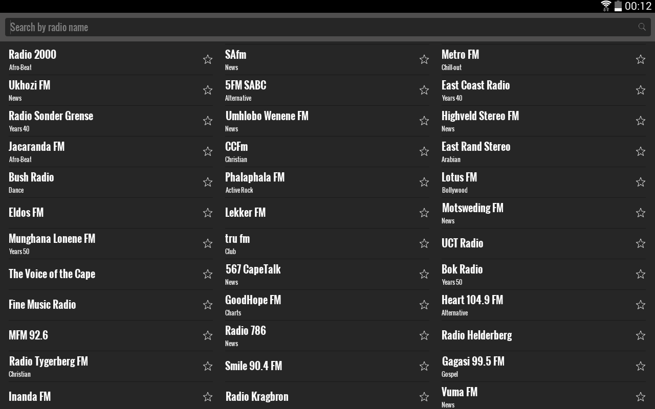 Radio South Africa Android Apps on Google Play