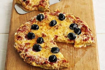 Pizza omelette