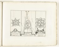 Drie forten in Vlaanderen, ca. 1702