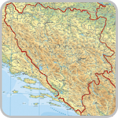 Maps of Bosnia and Herzegovina