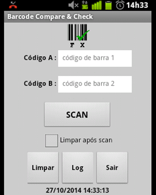 Barcode Compare Check