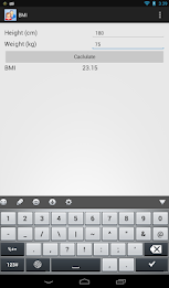 BMI fast calculator free poster 1