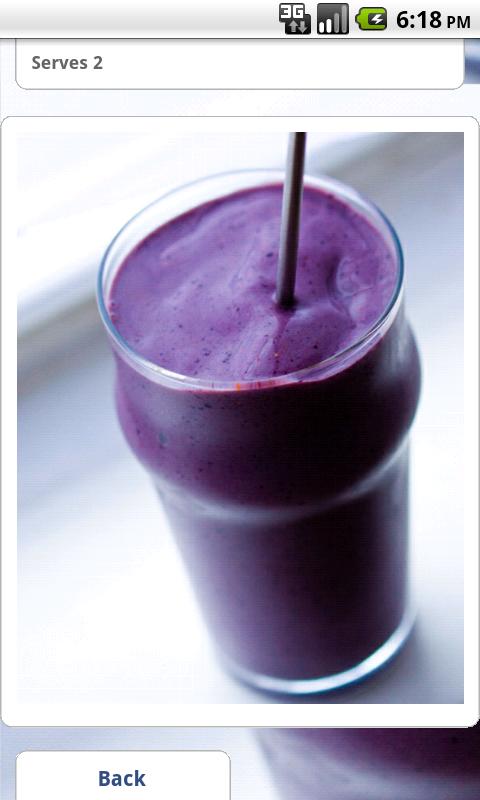 Smoothies Screen 3