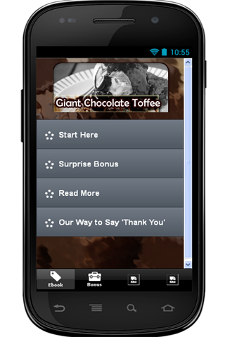 Giant Chocolate Toffee Recipe