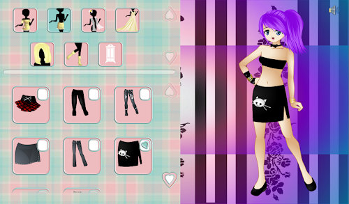 Android application Modern Anime Suki - Dress Up screenshort