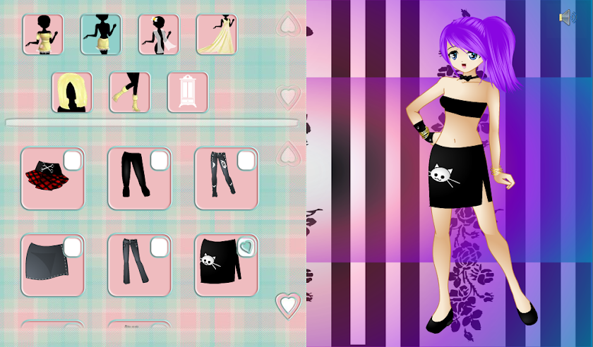 Modern Anime Suki - Dress Up Screen 1