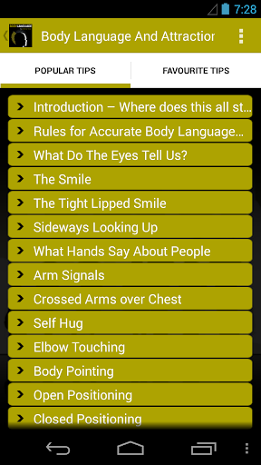 【免費生活App】Body Language & Attraction-APP點子