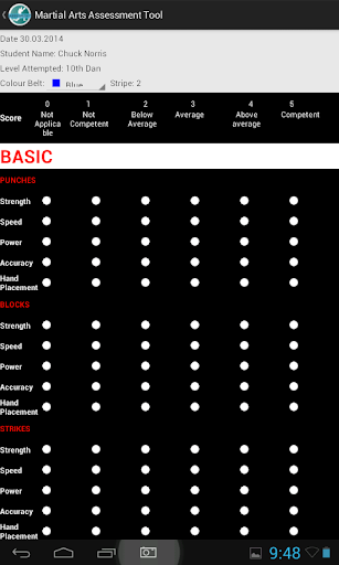 免費下載運動APP|Martial Arts Assessment Tool app開箱文|APP開箱王