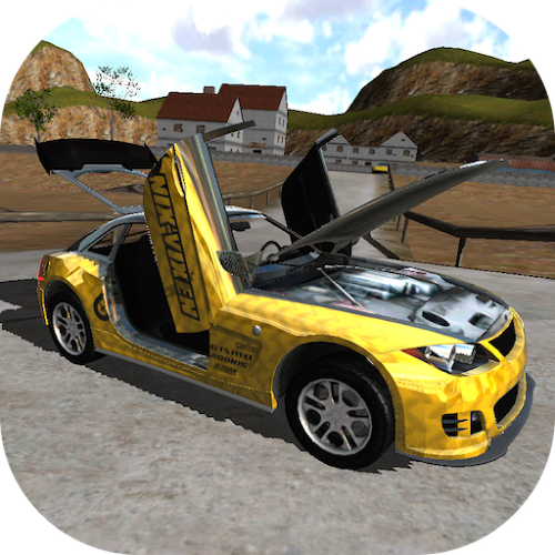 Android application Furious Car Driving screenshort