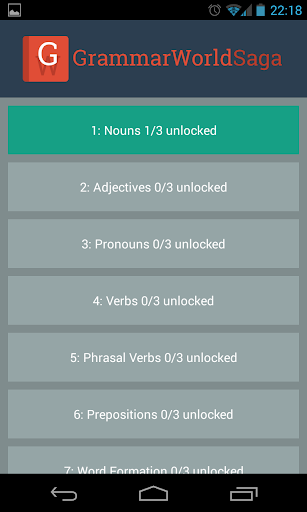 【免費解謎App】GrammarWorld Saga-APP點子